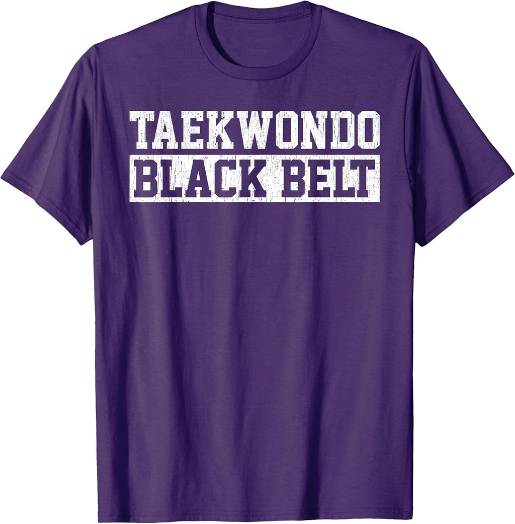Congratulations Black Belt Taekwondo Gift Tee