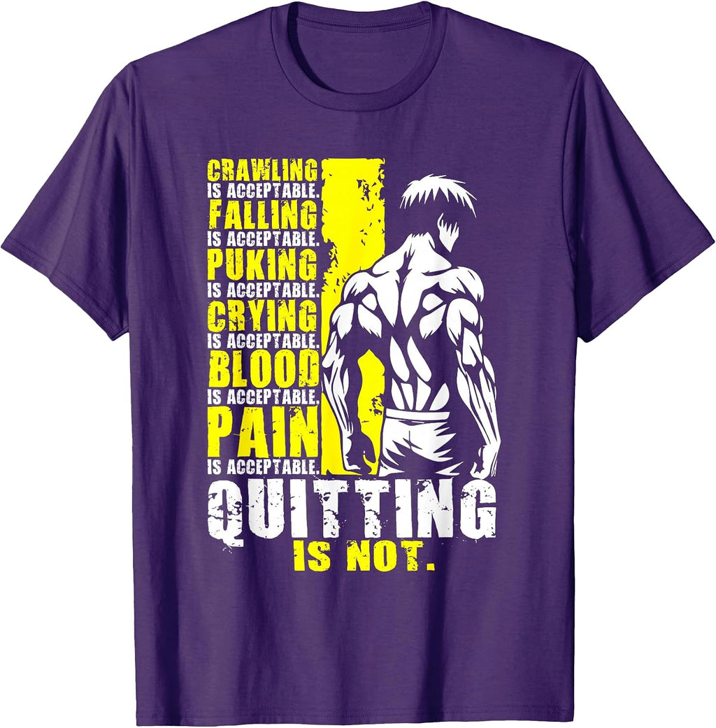 Anime Workout Gym Motivational Gifts For Fitness