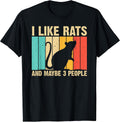 Cute Vintage Rat Gift Love House Street Mouse Rats
