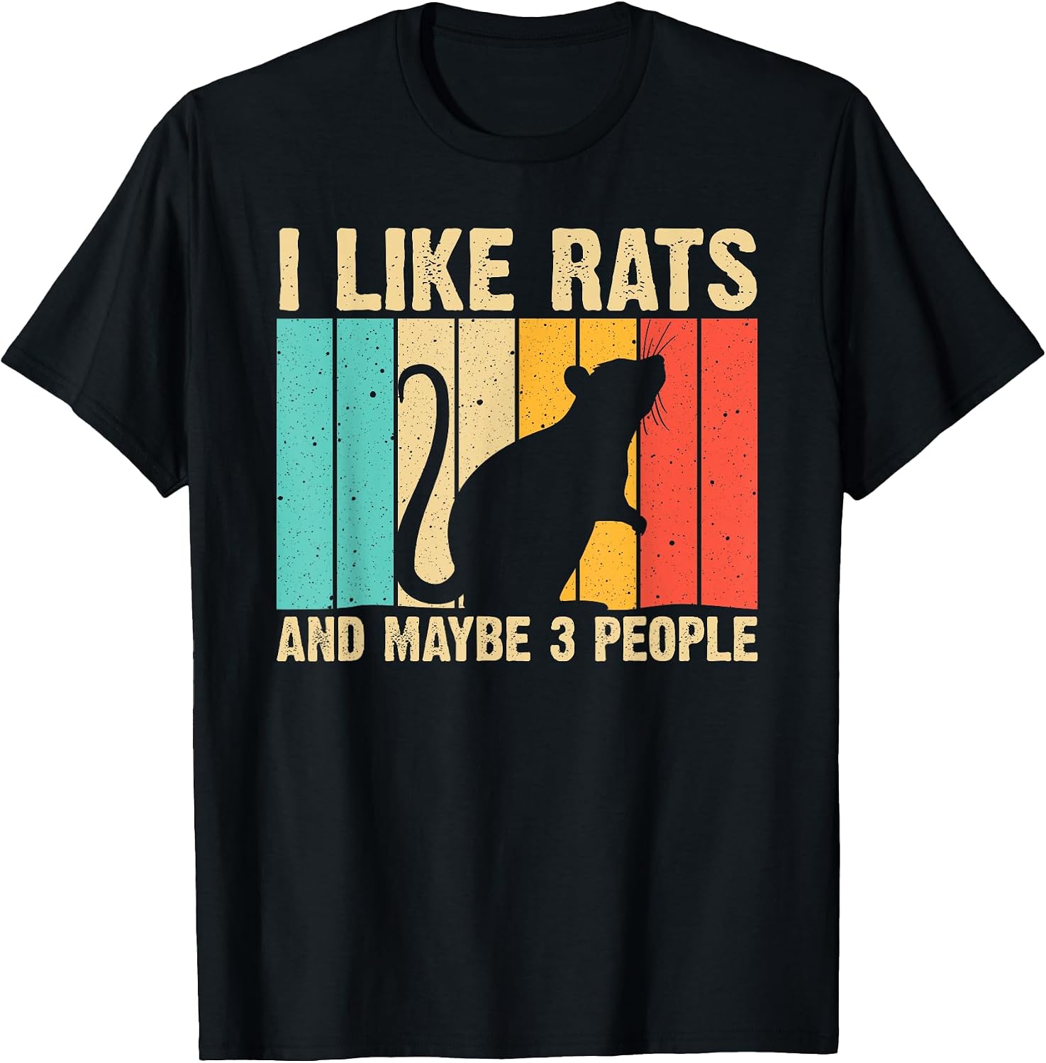 Cute Vintage Rat Gift Love House Street Mouse Rats