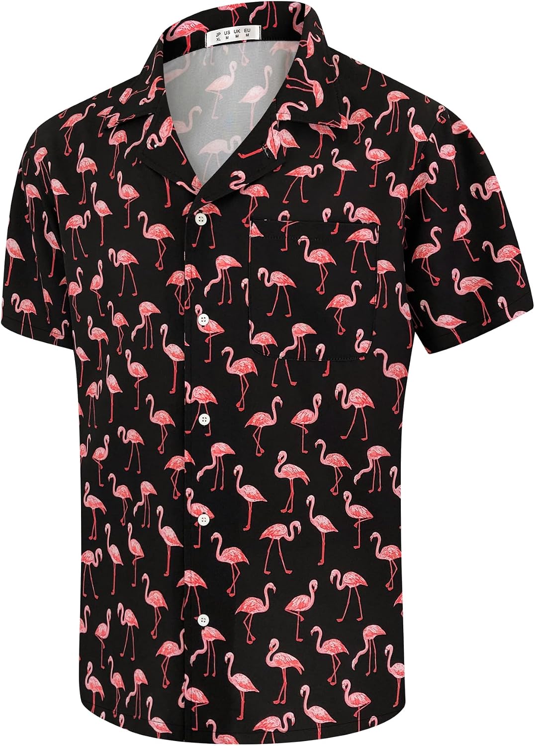 Men's Short Sleeve Hawaiian Shirt Quick Dry Loose Fit, Floral Print Tropical Cruise Beach Button Down Graffiti Aloha