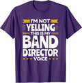 Band Director Voice Music Teacher Funny Appreciation T-Shirt