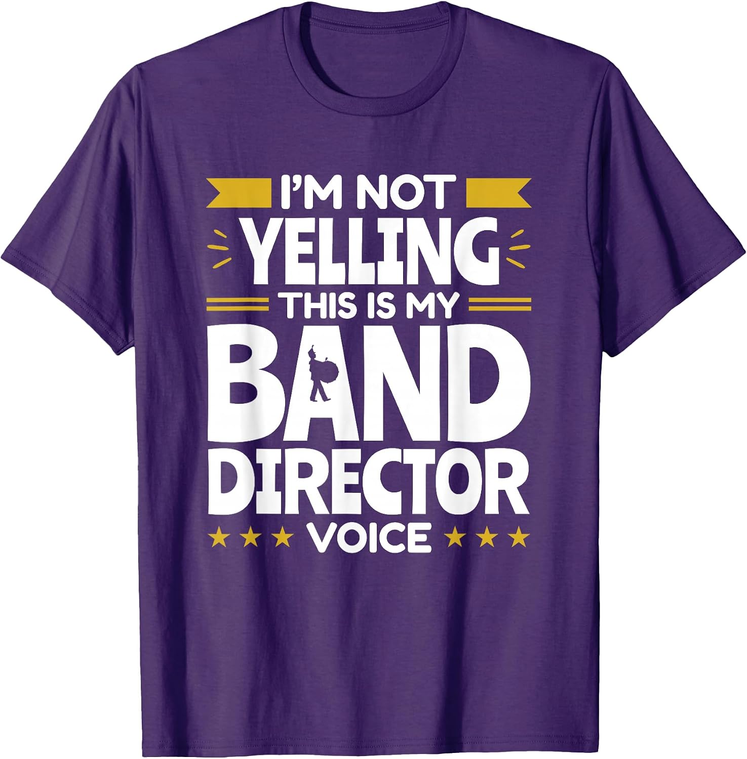Band Director Voice Music Teacher Funny Appreciation T-Shirt