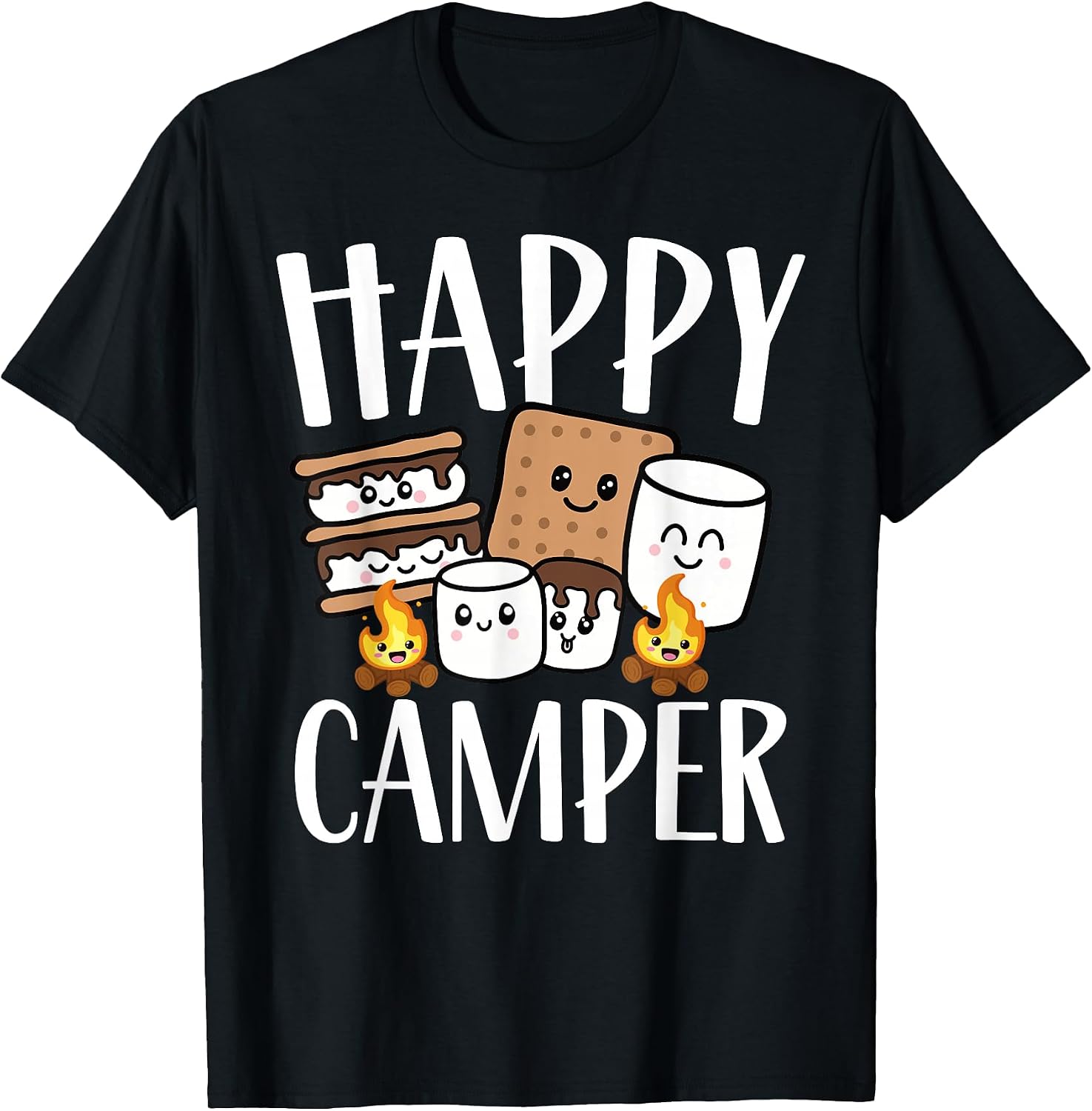 Outdoor camping Family matching campfire vintage
