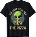 Funny Alien & Pizza Design For kids Men Women
