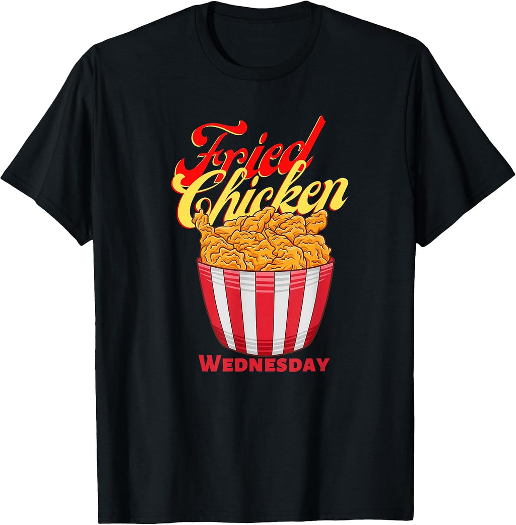 Fried Chicken Wednesday Funny Merch