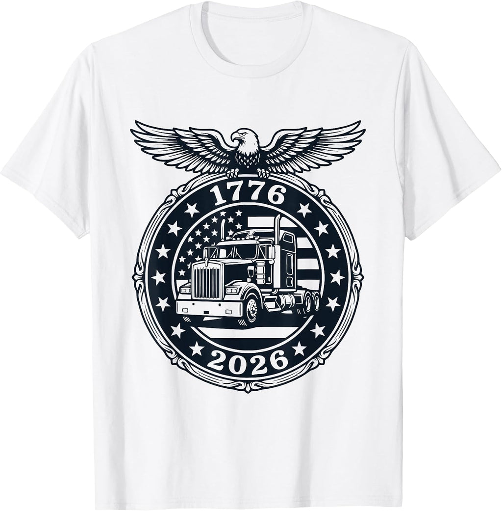 250th Anniversary Usa Truck Driver Merch
