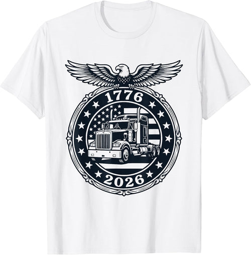 250th Anniversary Usa Truck Driver Merch