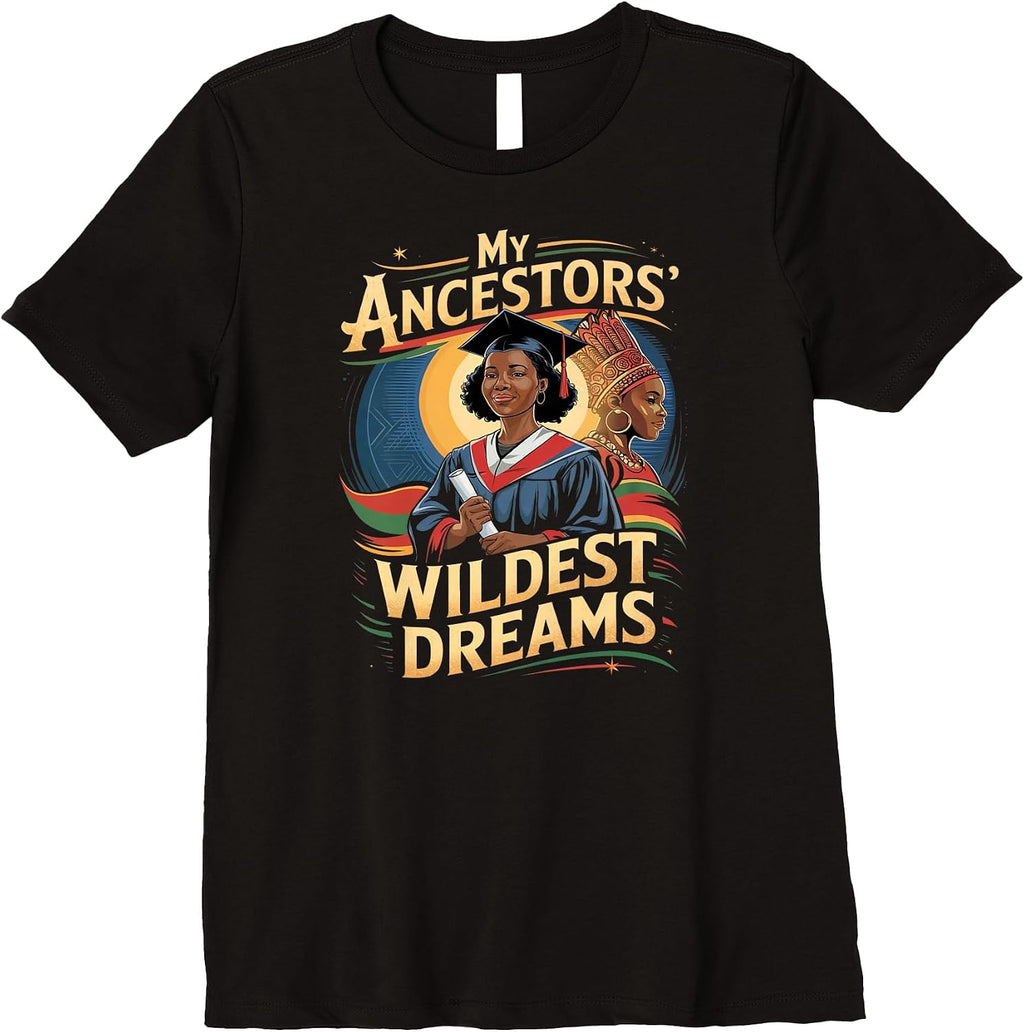 African American Graduates Tee Black Graduate Tees