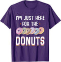 I'm Just Here For The Donuts Donut Lover Tee Shirt