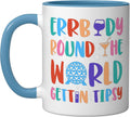 Drinking Around The World Funny Gettin Tipsy Shirt