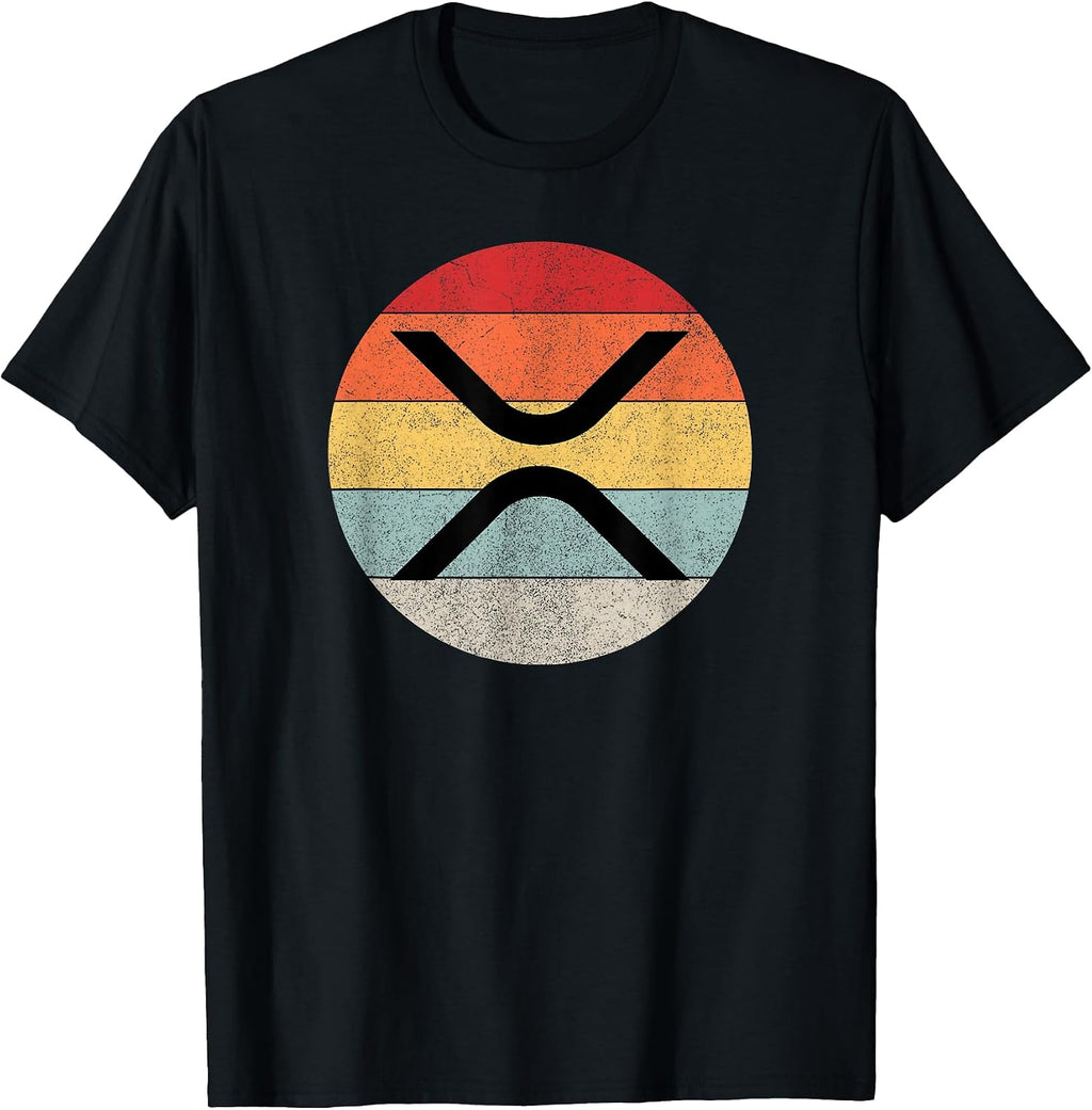 Vintage Retro XRP Crytpo Shirts for Men and Women