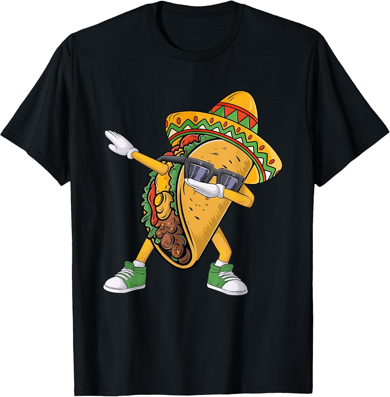 Dabbing Taco Cinco de Mayo Mexican Fiesta Shirt