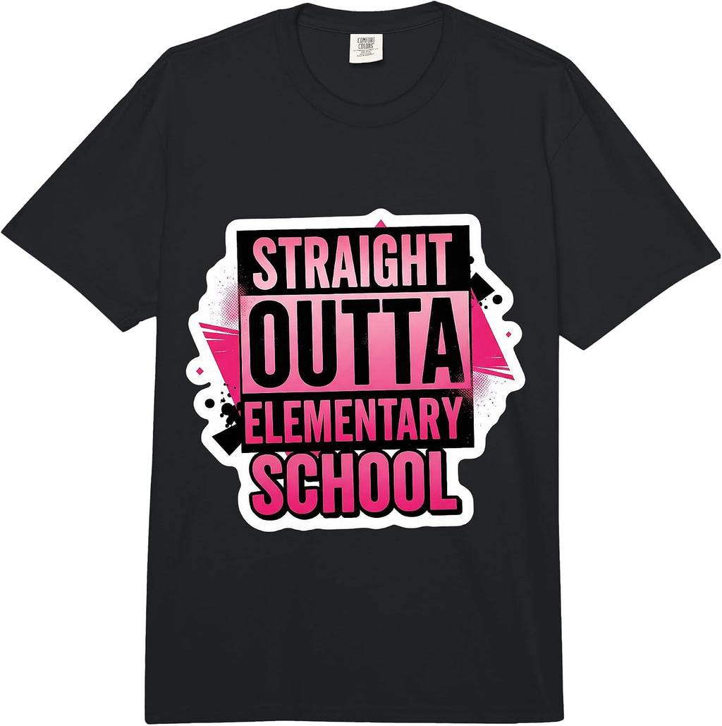 Straight Outta Elementary School Graduation Merch