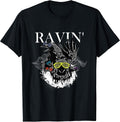 Funny Ravin' Raven Rave EDM Music DJ Gift