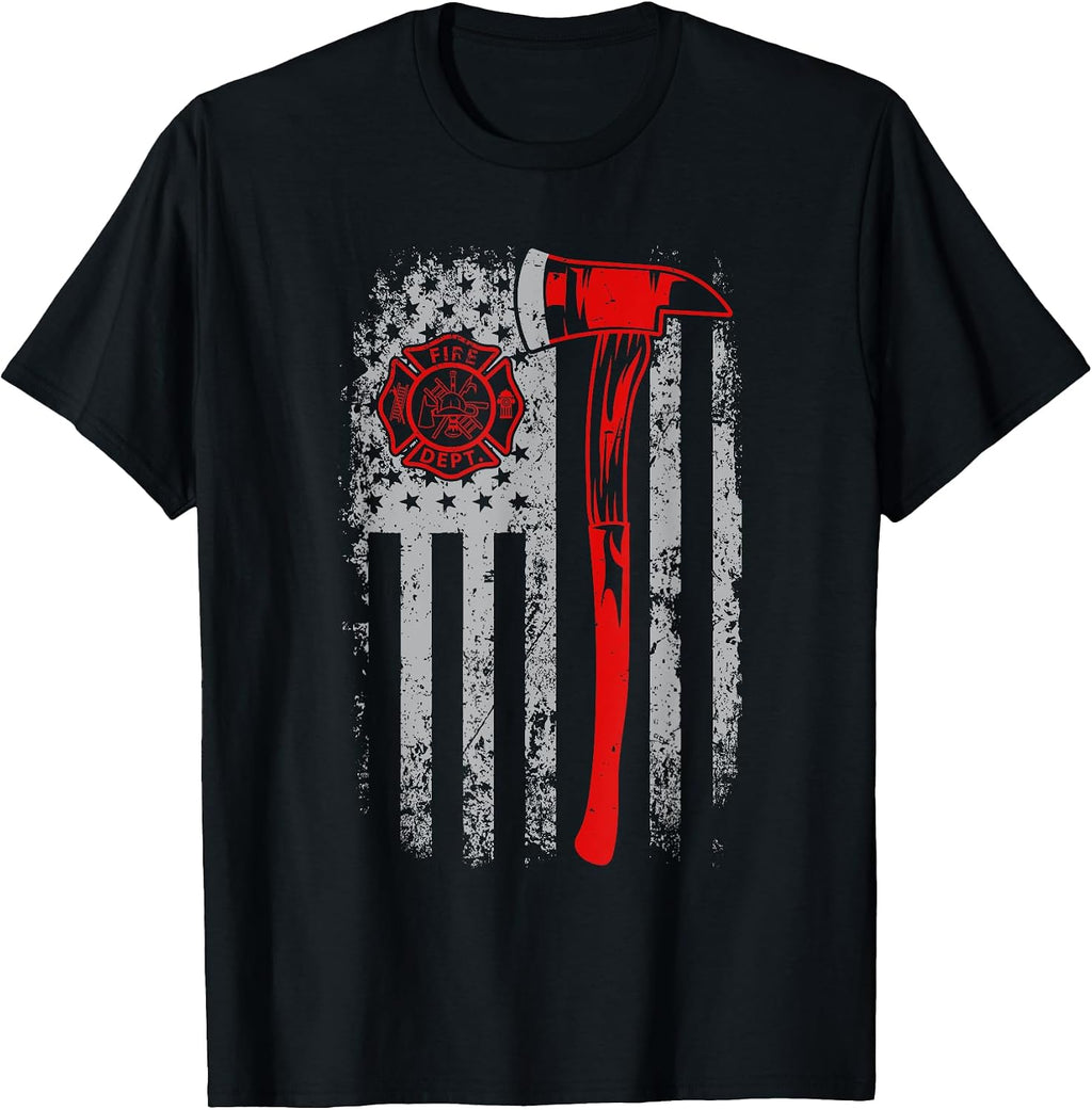Firefighter Fireman Patriotic Fire Fighter Store