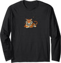 Cute Retro Tiger Graphic Merch For Women Girls
