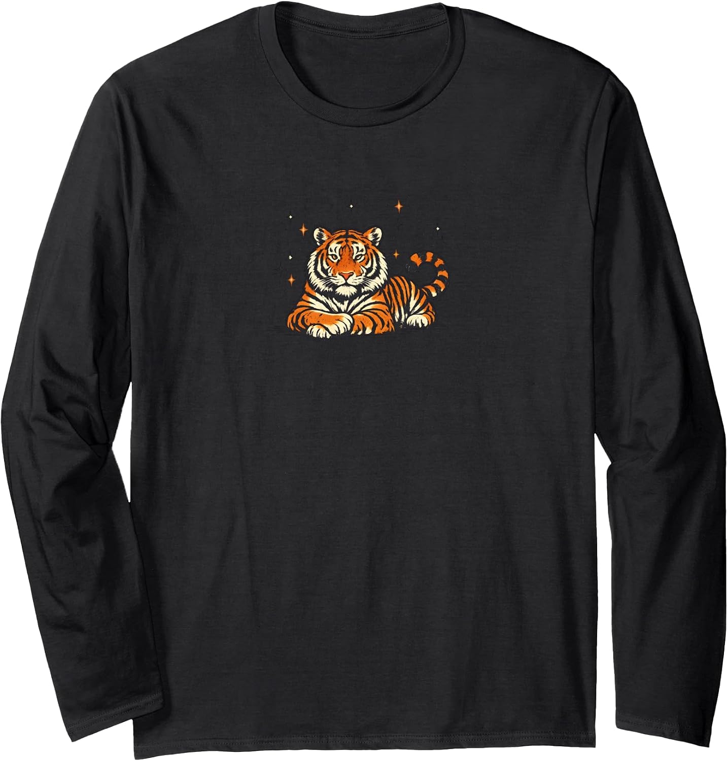 Cute Retro Tiger Graphic Merch For Women Girls