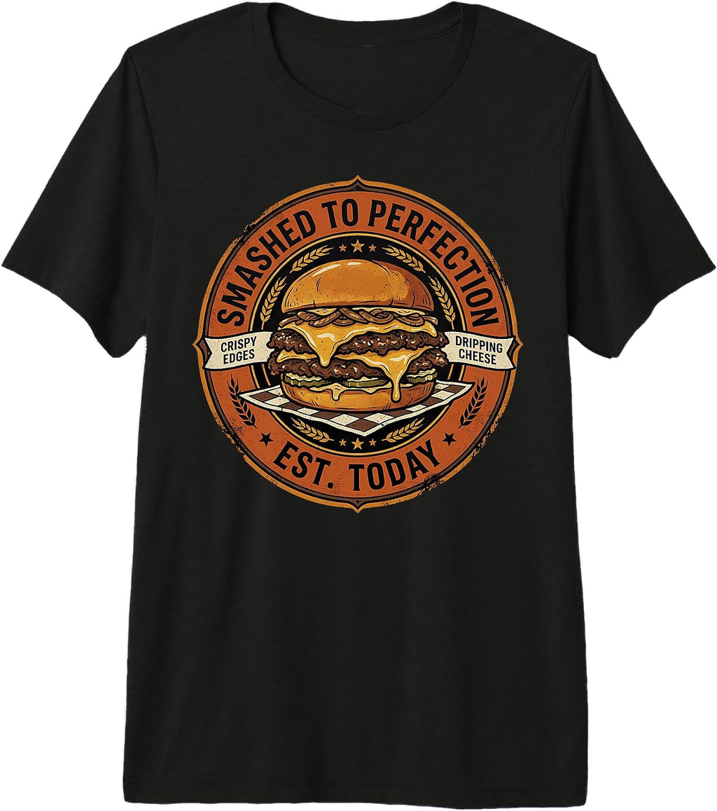 Vintage Smash Burger Grill Apparel