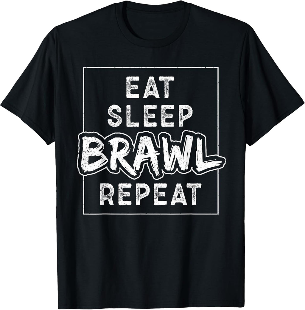 Eat Sleep Brawl Gaming Enthusiast Design