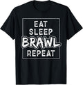 Eat Sleep Brawl Gaming Enthusiast Design