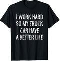 Funny Truck Driver Typography Tees