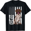 German Shorthair Pointer Dad Apparel GSP Dog Lovers for Men T-Shirt