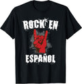 Rock En Español Classic Spanish Music Bands T-Shirt