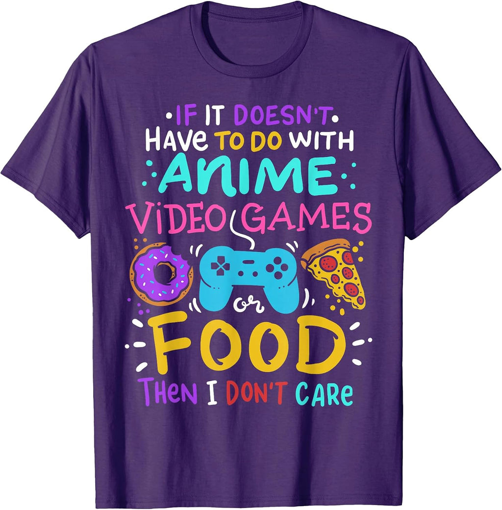 Anime Gamer Gaming Video Games Gift T-Shirt