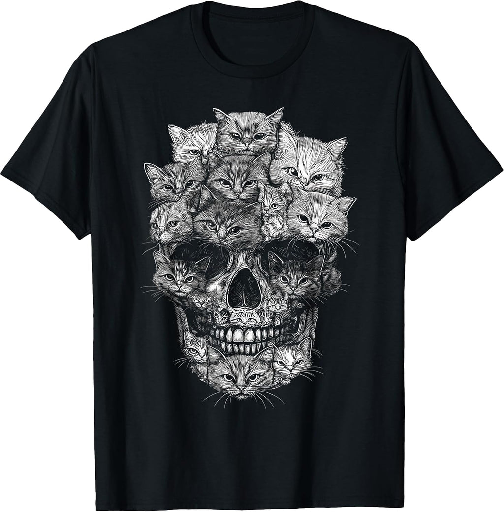 Cat Skull Shirts