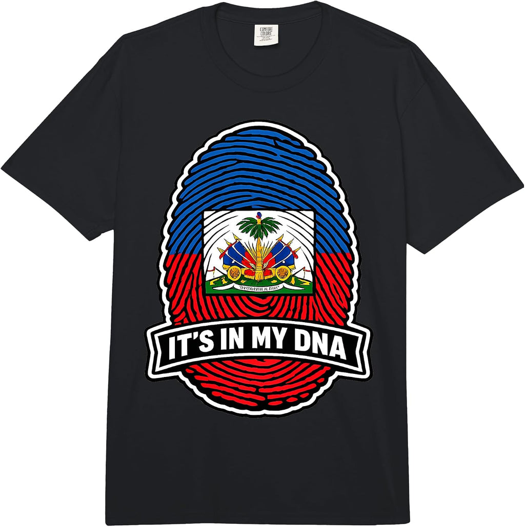 Haiti It's In My DNA Fingerprint Haitian Merch