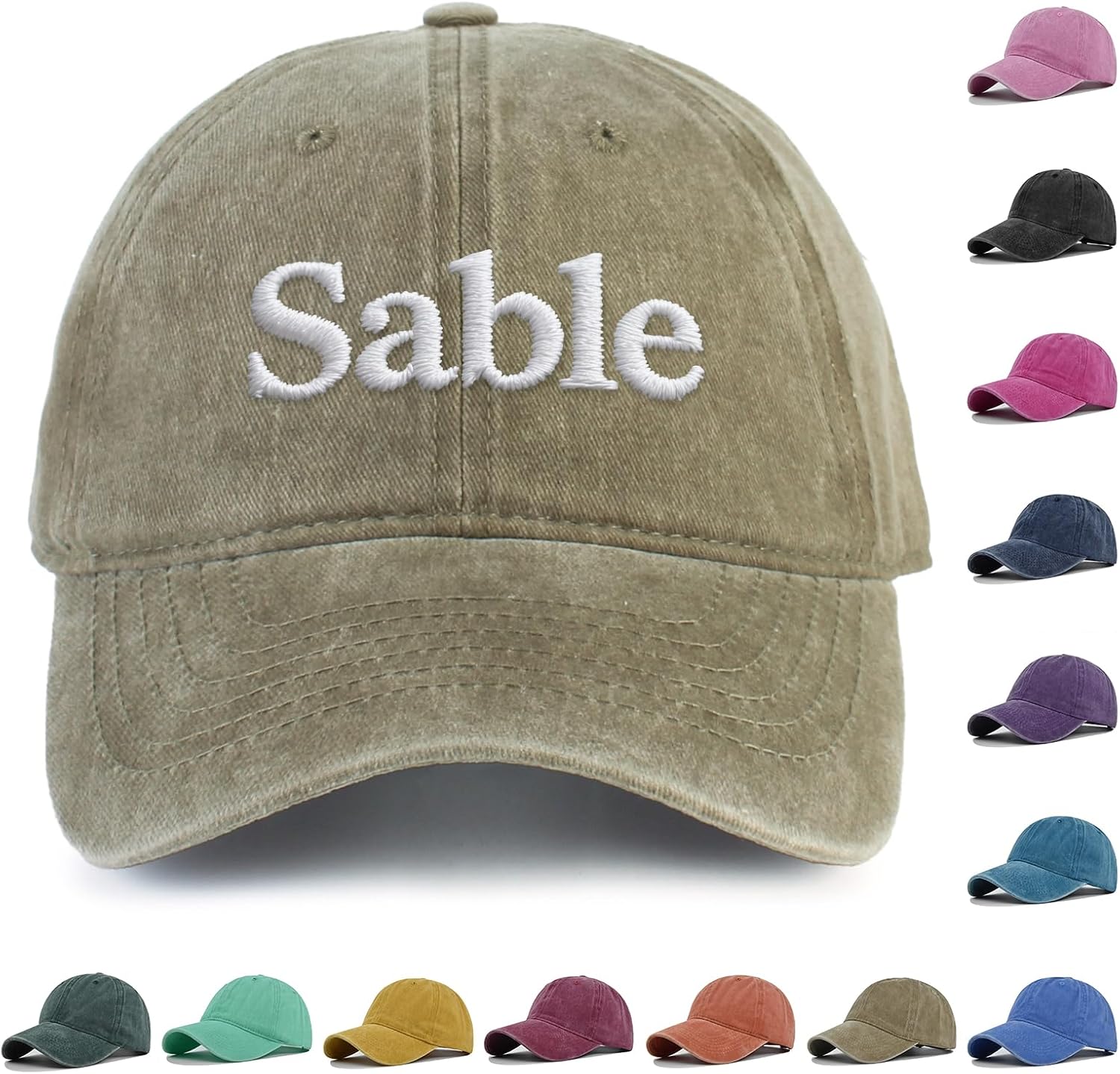 Personalized Toddler Hat for Boys Girls, Custom Name Baseball Cap Embroidery, Personalized Gift Trucker Hat for Kids Adults