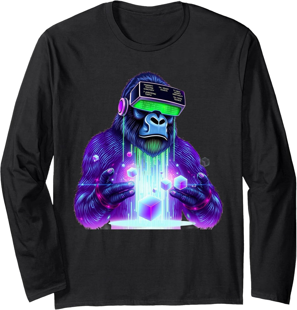 Gorilla VR Gamer Birthday Gamer Gorilla Apparel Te