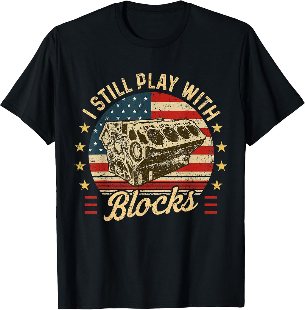 Humor Vintage USA 4th Blocks Repair Saying Design