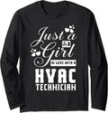 Cool Hvac Tech Girlfriend Humor Quote Merch