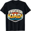 Trucker Dad Truck Driver Father Truckie Merch