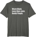 Wears Black Avoids People Gift Co.