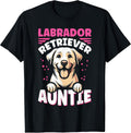 Labrador Retriever Auntie | Dog Aunt T-Shirt