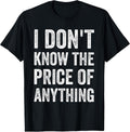Sarcastic Shopping Humor and Relatable Tee