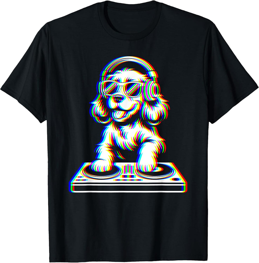 Retro Vaporwave Cocker Spaniel Techno Dog Lover