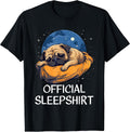 Funny Pug Sleep Shirt Nightshirt Sleepshirt