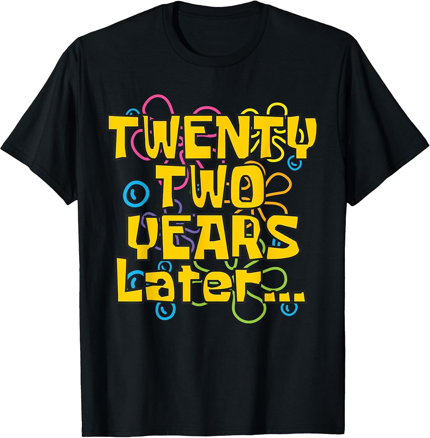 Twenty Two 22 Years Later Birthday Meme Party Tees
