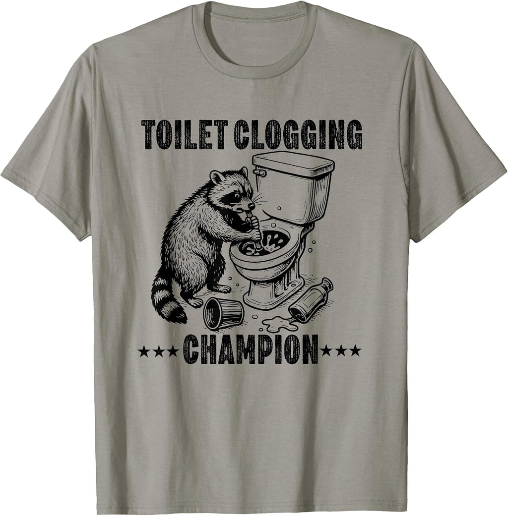 toilet clogging champion Merch Apparel