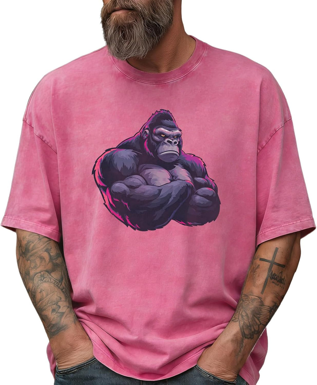Graphic T-Shirts for Men Casual Cotton Tees Comfy Streetwear Crewneck Short Sleeve Summer Tops
