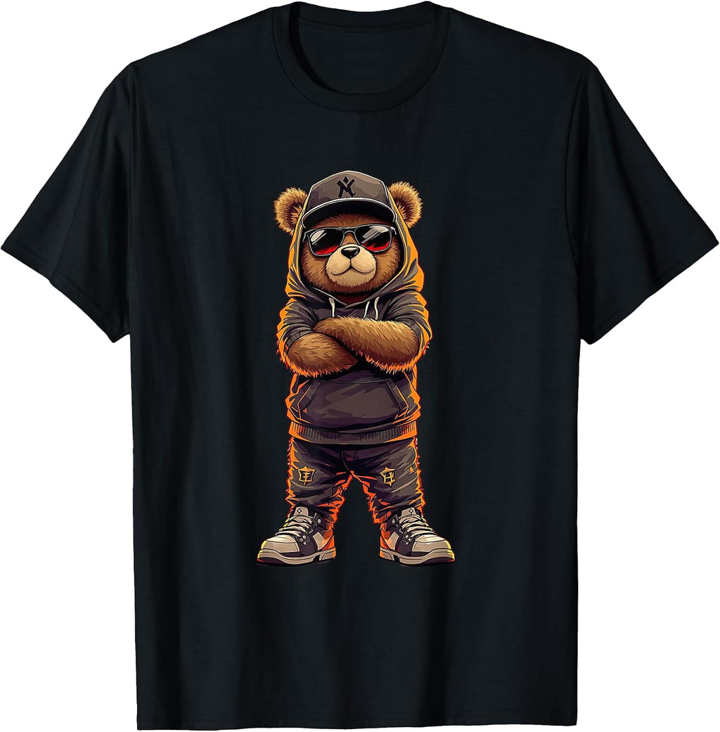 Teddybär Hip Hop Streetwear Kultur