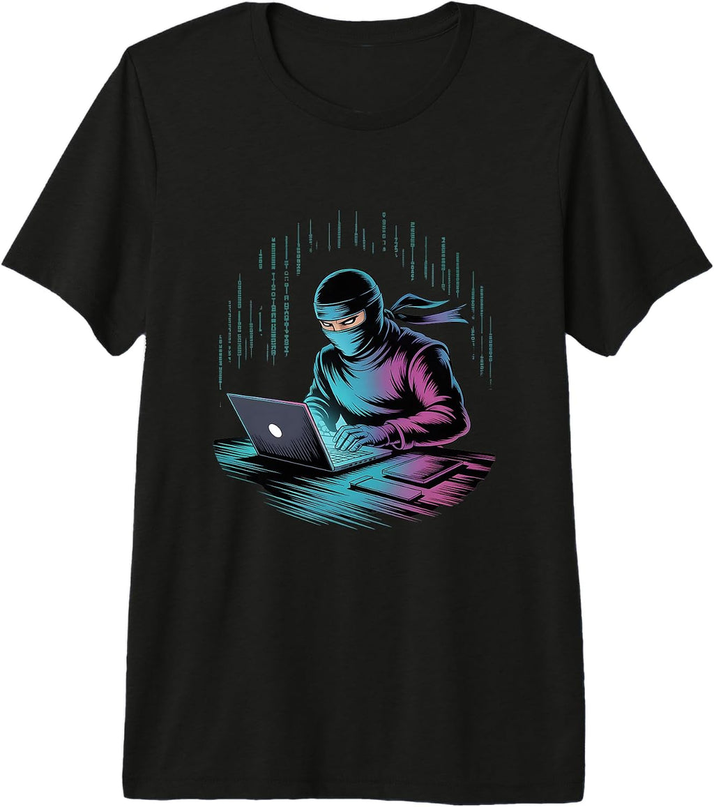 Tech Programmer Cyberpunk Matrix Coder