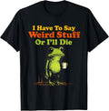 Funny Frog Meme Weirdcore Aesthetic Coffee Design