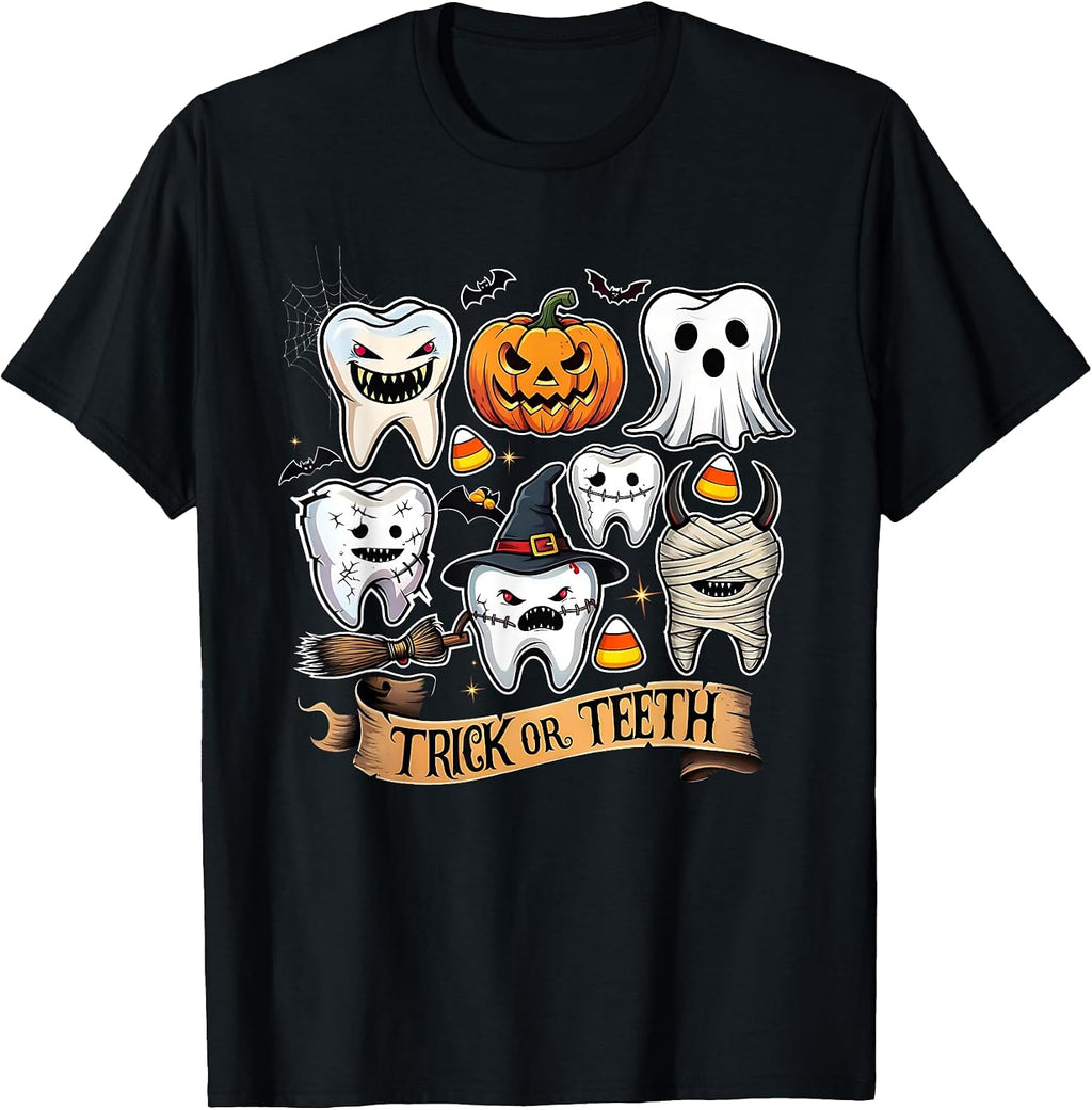 Spooky Dentist Tooth Halloween Costume Art