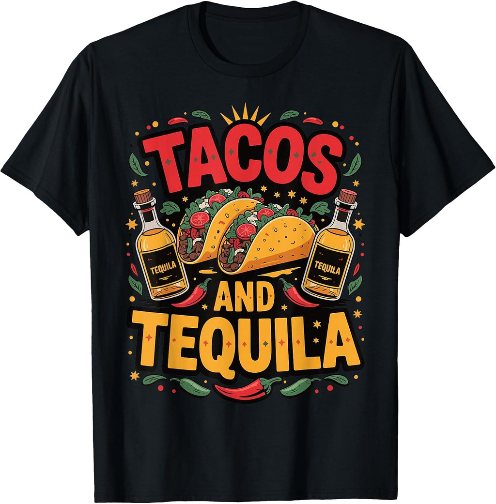 Cinco De Mayo Fiesta Tacos Tequila Drinking