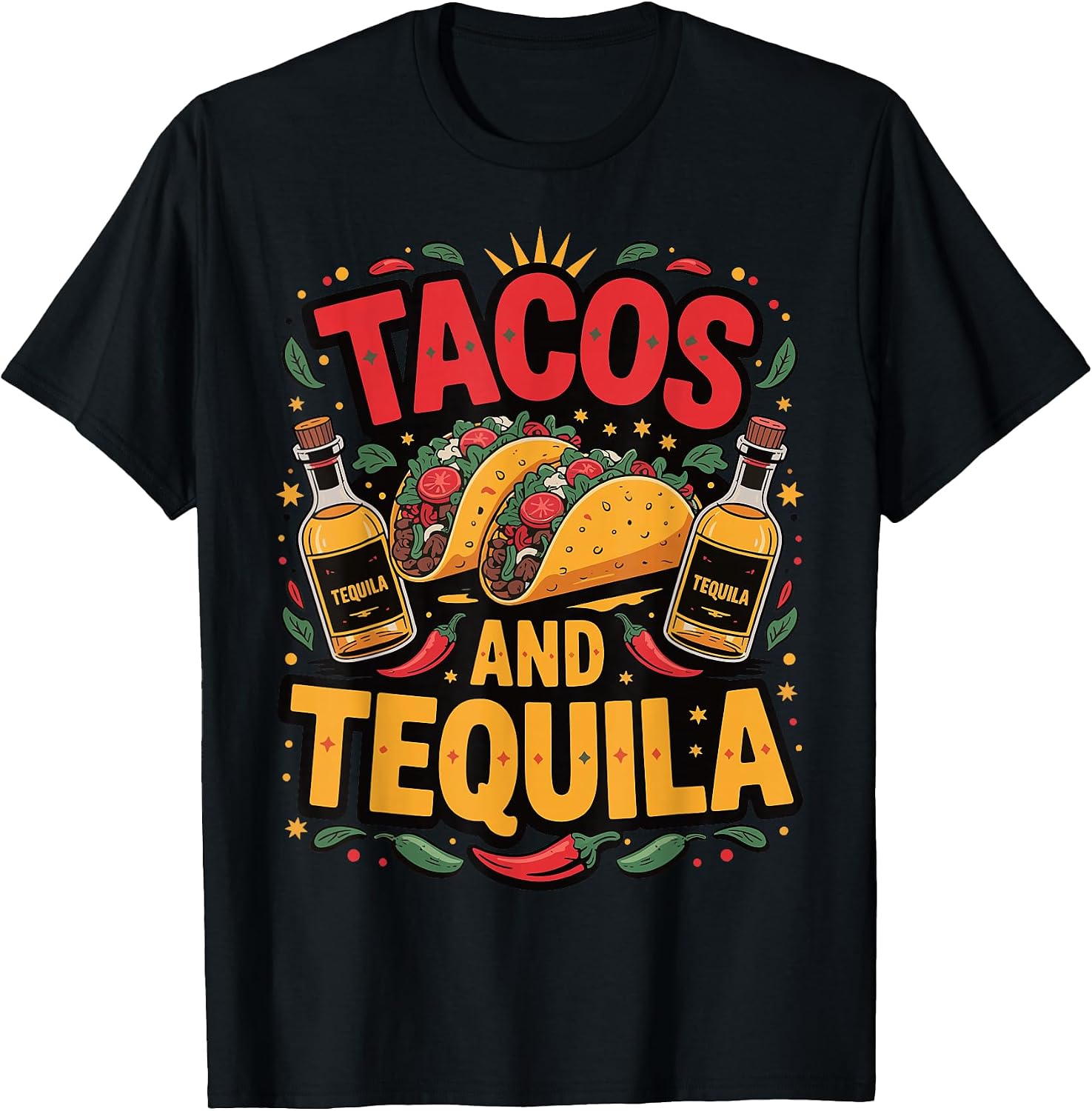 Cinco De Mayo Fiesta Tacos Tequila Drinking